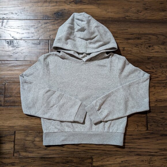 Gap Teen cropped grey hoodie kids size XXL/18-20 - Picture 10 of 10